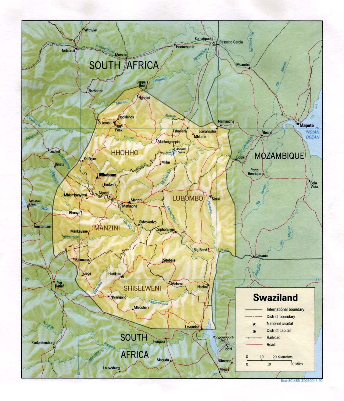 Terreng kart Swaziland